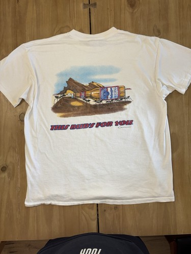 Vintage 1995 budweiser shirt - t,