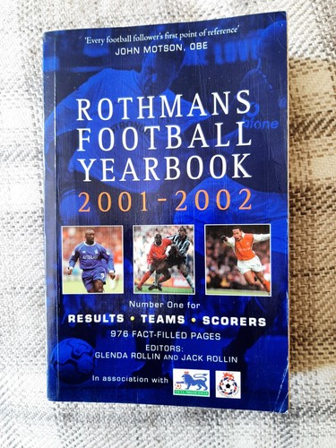Rothmans football yearbook - rothmans,