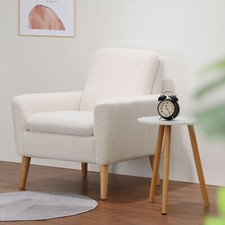 Armchair Single Sherpa Arm