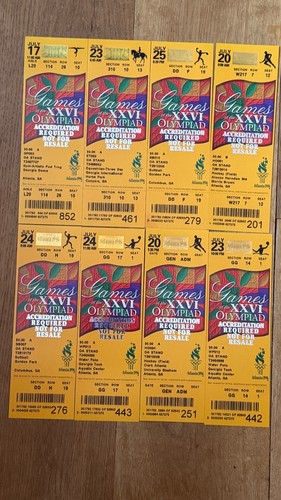 Ticket collection 1996 - collection, 8