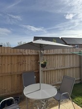 Argos Sicily Parasol Grey