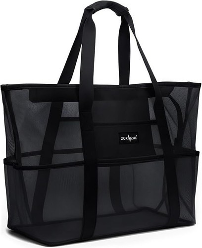 Mesh beach bag - mesh, bag,