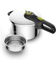 Tefal Secure 5 Neo Pressure Cooker 6L Stainless Steel P2530738 Silver
