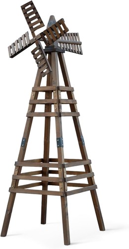 Wooden windmill weather proof - windmill, weather-proof