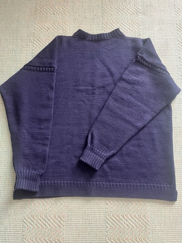 Guernsey woolens navy - woolens,