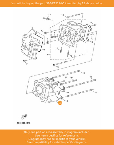 Yamaha cylinder - yamaha, 1