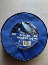maypole 3m trailer extenstion lead 7 pin female - male