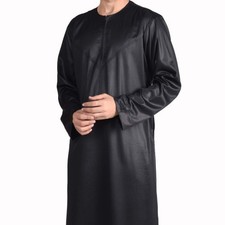 Men’s Black Omani Thobe