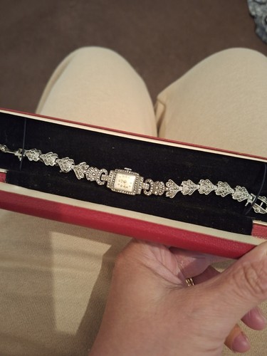 Sterling silver marcasite wind - sterling,