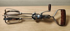 Vintage Retro Collectable 1960s Prestige Mechanical Double Food Hand Whisk 