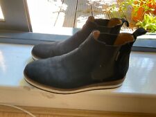 Black leather boots Russell &