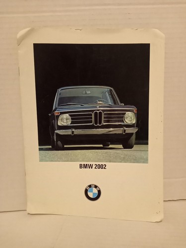 Bmw 2002 brochure manual parts - 2002,