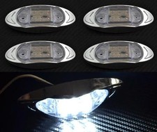 4x 24V LED White Front Side