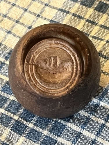 Antique miniature butter mold - butter,