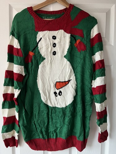 Ugly christmas sweater - ugly, snowman
