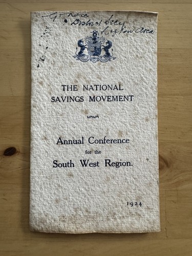 Ephemera national savings - -,
