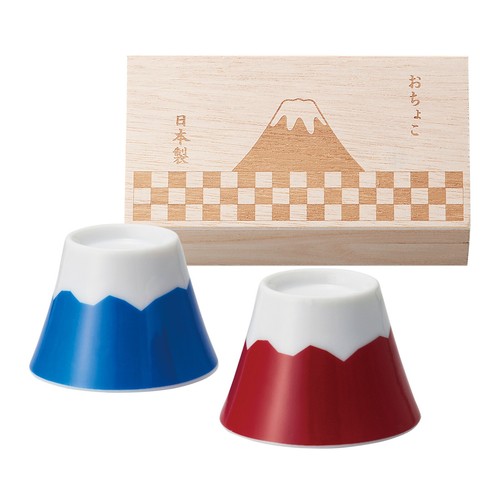 Japanese fuji sake set - japanese,