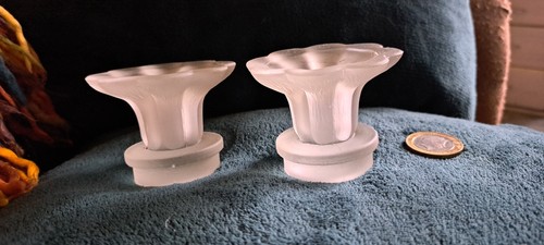 Rare vintage frosted glass - rare,