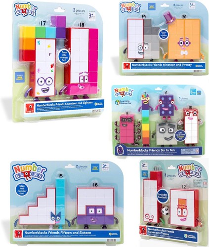 Numberblocks figures fifteen - figures, &