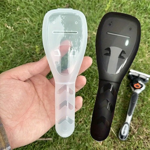 Transparent razor storage - transparent,