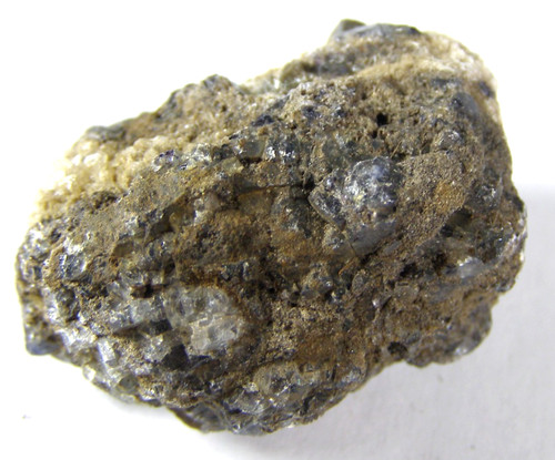 Natural blue john fluorite - blue,