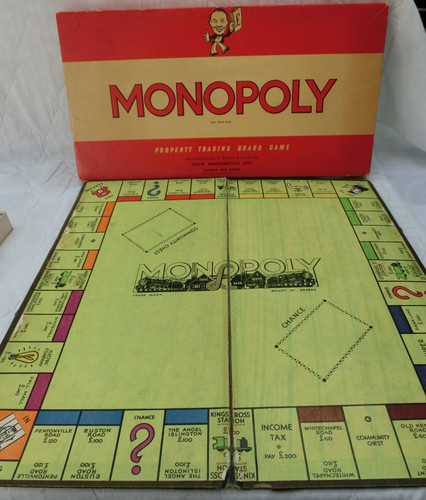 Monopoly vintage board - game, by