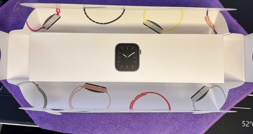 Empty box only apple - empty,