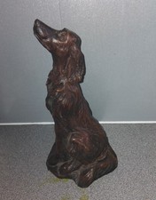 Red setter dog figure 9" tall