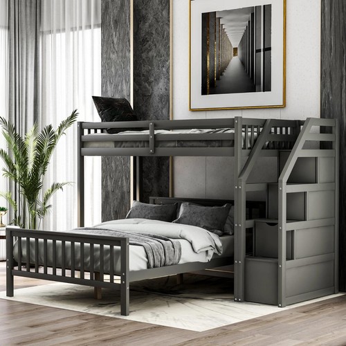 Twin over full bunk - over,