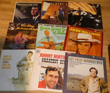 15 x Vinyl LPs - Country & Western all different artists - ideal "starter pack"