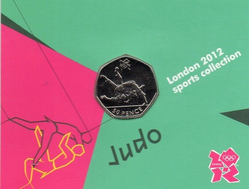 London 2012 olympic 50p coin - 50p,