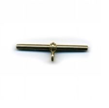 New Solid 9ct Gold T Bar 21mm