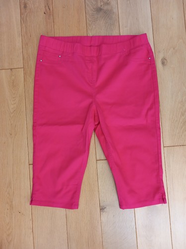 Pink george capri pants - pink,