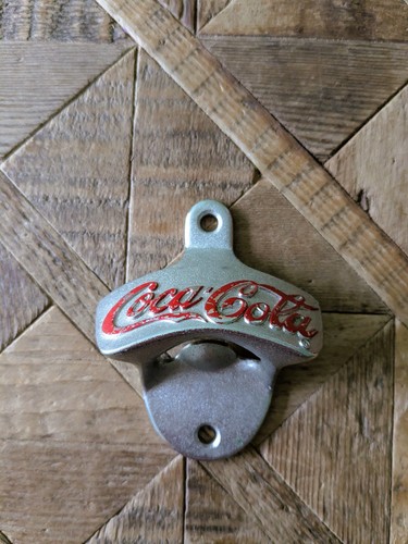 Retro coca cola wall - cola, mounted