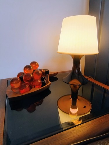 Ikea lampan retro brown base - ikea,