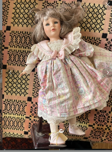 Vintage alberon porcelain doll - vintage,