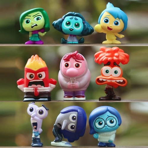 9pcs inside out anxiety - 9pcs,