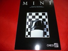 1991 Mini "Checkmate" Special Model Brochure Brochure Depliant Folleto