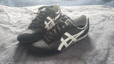 Onitsuka Tiger Serrano Black White Men's Trainers UK Size 8.5
