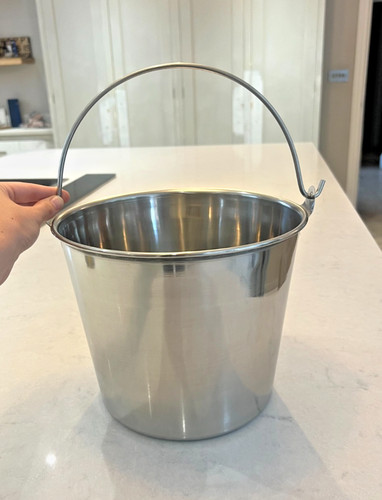 Stainless steel ice bucket - 7l,