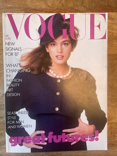 Vogue magazine january 1987 - magazine,