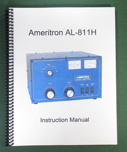 Ameritron 811h instruction - al-811h,