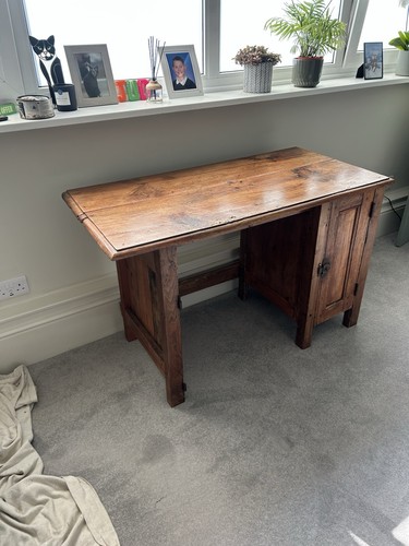 Vintage pine desk beautiful - vintage,