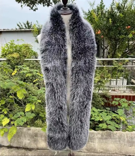 Womens faux fox fur scarf - womens,