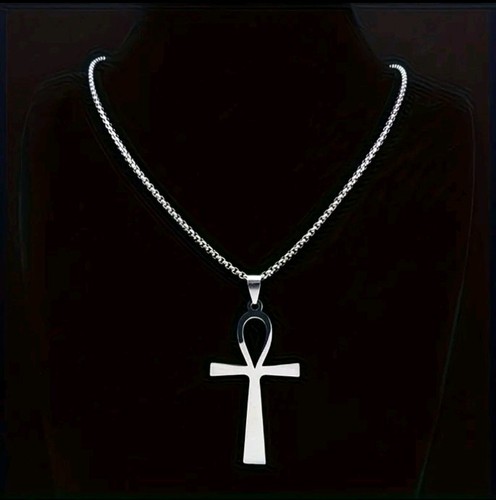 Ankh cross necklace egyptian - ankh,