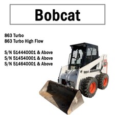 Service Manual for Bobcat 863
