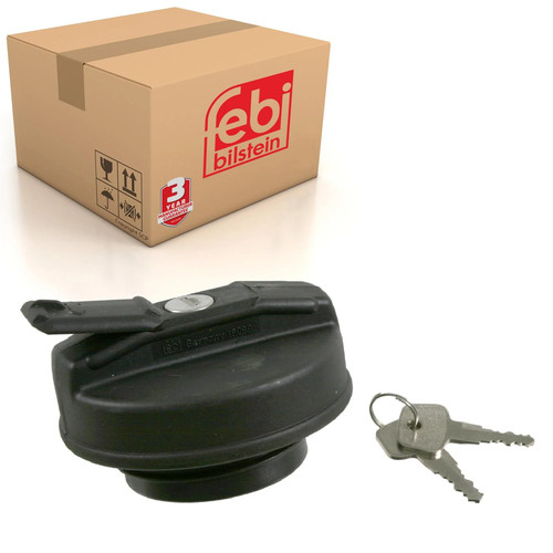 Lockable solid fuel filler - fuel, cap