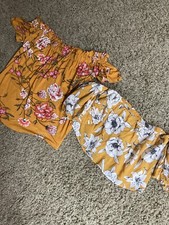 Tops Size 6 8 10 Mustard