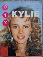 Kylie Minogue PIX Magazine No.1 (1980s) Rare First Issue + Giant Poster Pop Icon