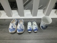 Vintage Delft White With Blue